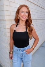 Load image into Gallery viewer, Cabo Halter Top-Black