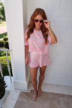 Load image into Gallery viewer, Sunny Side Stripe Set- Pink