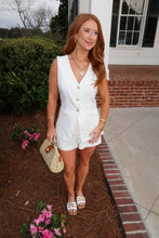 Load image into Gallery viewer, Simply Linen Vest Top- White