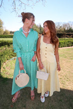 Load image into Gallery viewer, Fairway Stripe Midi Skirt-Yellow