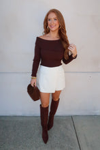 Load image into Gallery viewer, Kori Asymmetrical Sweater-Brown