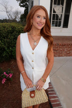 Load image into Gallery viewer, Simply Linen Shorts- White