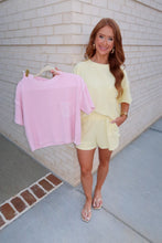 Load image into Gallery viewer, The Ease Knit Top Set-Pink