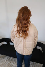 Load image into Gallery viewer, BF Theo Quilted Puffer Jacket - Beige