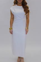 Load image into Gallery viewer, This Moment Midi Dress- White
