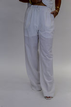 Load image into Gallery viewer, Peggy Pinstripe Wide Leg Dress Pant Set