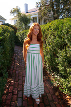 Load image into Gallery viewer, May Striped Linen Maxi Dress