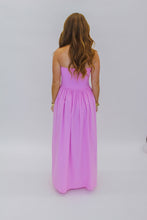Load image into Gallery viewer, Nora Strapless Flowy Dress-Pink