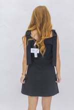 Load image into Gallery viewer, My Turn Bow Dress- Black