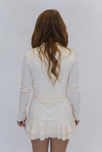 Load image into Gallery viewer, Lilah Ruffle Hem Skirt Set-Cream
