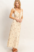 Load image into Gallery viewer, Wildflower Floral Midi Dress-Yellow