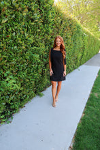 Load image into Gallery viewer, My Turn Bow Dress- Black