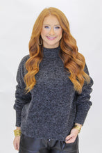 Load image into Gallery viewer, High Neck Raglan Sleeve Sweater