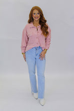 Load image into Gallery viewer, Blake Embossed Shacket-Blush