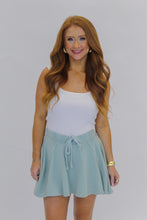 Load image into Gallery viewer, Flirty Stretchy Skort-Sage