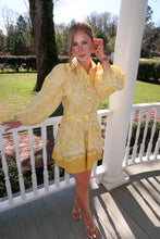 Load image into Gallery viewer, Golden Honey Paisley Dress