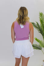 Load image into Gallery viewer, Carol Athleisure Shorts-White