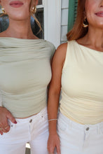 Load image into Gallery viewer, Honey Ruched Top-Yellow