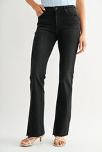 Load image into Gallery viewer, York High Rise Flare Jean-Black