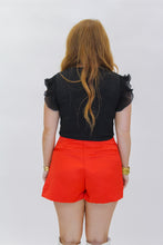 Load image into Gallery viewer, Brixton Round Neck Ruffle Top