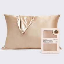 Load image into Gallery viewer, Kitsch Satin Pillowcase - Champagne