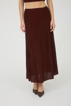 Load image into Gallery viewer, Nava Midi Skirt- Brown