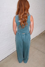 Load image into Gallery viewer, Layover Top & Pant Set-Teal