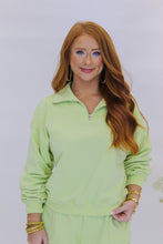 Load image into Gallery viewer, Baker Half Zipper Sweat Shirt Set
