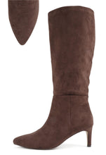 Load image into Gallery viewer, Joanna Suede Boot - Brown