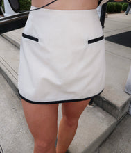 Load image into Gallery viewer, Sleek Black Skort Set