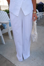 Load image into Gallery viewer, In Style Wrap Vest & Pants Set-White