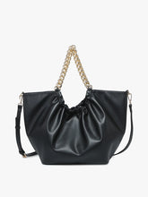 Load image into Gallery viewer, Stassi Vegan Slouchy Tote