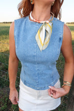 Load image into Gallery viewer, Hometown Denim Top
