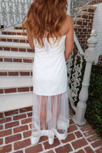 Load image into Gallery viewer, I Do Tulle Midi Dress-White