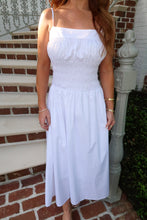 Load image into Gallery viewer, Once In a Lifetime Midi Dress-White