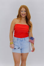 Load image into Gallery viewer, Spicy Tube Top- Red