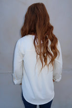 Load image into Gallery viewer, Dawn V Neck Top- Cream