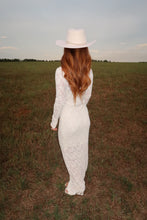 Load image into Gallery viewer, Fall in Love Lace Midi Dress-Ivory