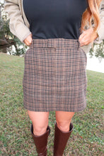 Load image into Gallery viewer, Soren Plaid Mini Skirt