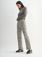 Load image into Gallery viewer, Zebra High Rise Straight Jeans