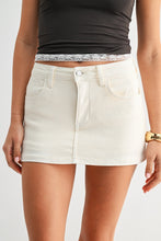 Load image into Gallery viewer, Ecru Icon Skort