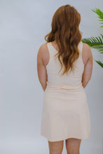 Load image into Gallery viewer, Essential Active Dress with Shorts- Peach