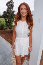 Load image into Gallery viewer, Daze Eyelet Maxi Skirt- White
