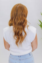 Load image into Gallery viewer, Cut the Charm Mock Neck Top- Ivory
