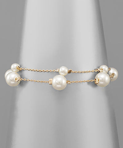 Pearl Chain Bracelet