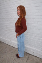 Load image into Gallery viewer, Cozy Night Cable Knit Cardigan-Brown
