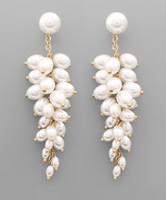 Load image into Gallery viewer, Multi Pearl Chandelier Earrings
