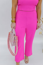 Load image into Gallery viewer, All Things Scalloped Set Pants- Pink
