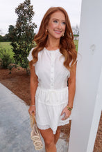 Load image into Gallery viewer, Lace &amp; Grace Skirt Set-White

