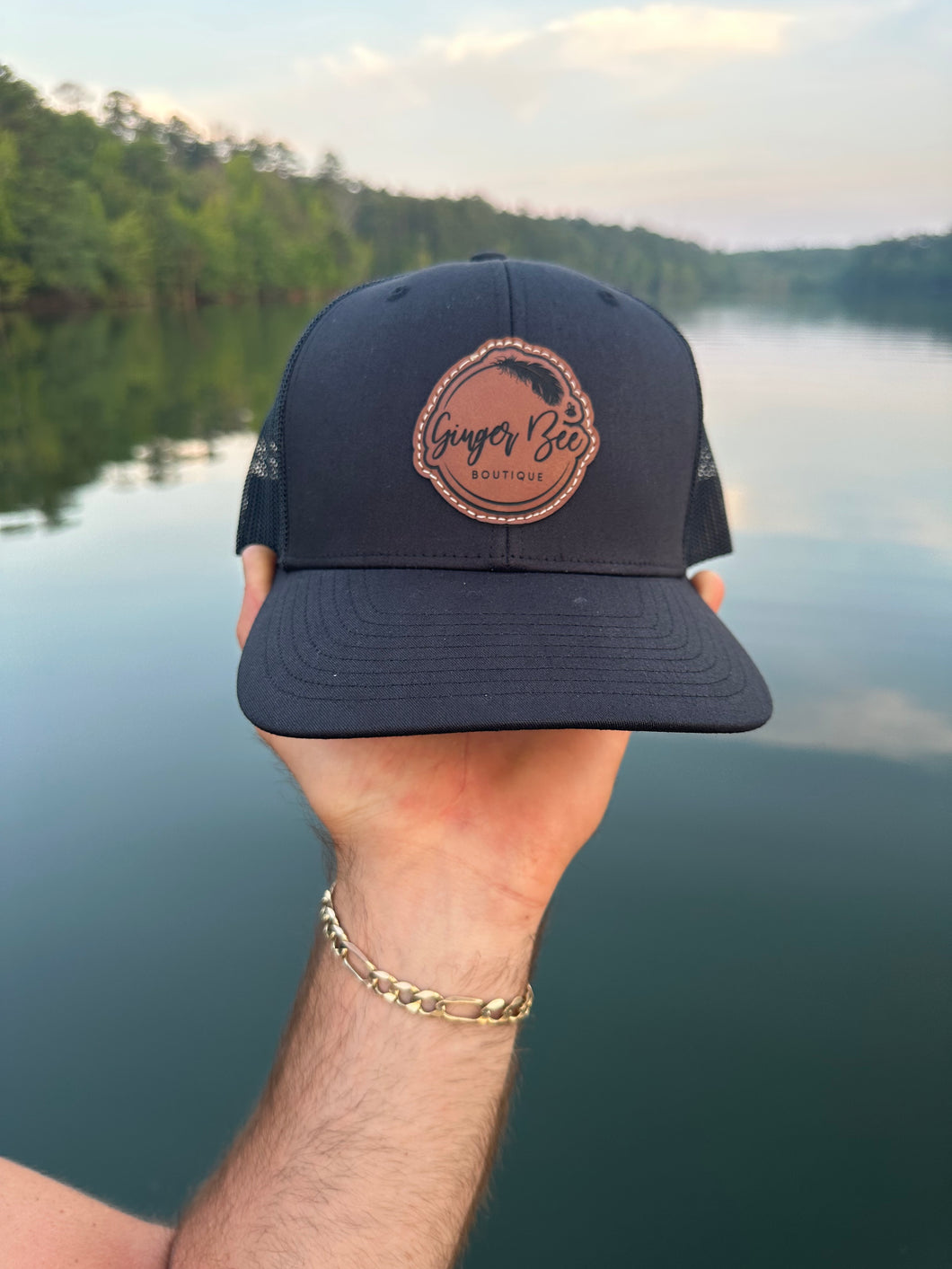 Black Richardson Hat With Patch